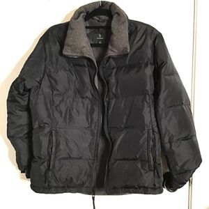 Braemar Black Unisex Puffer Jacket Size SP Pre-Loved Excellent Condition